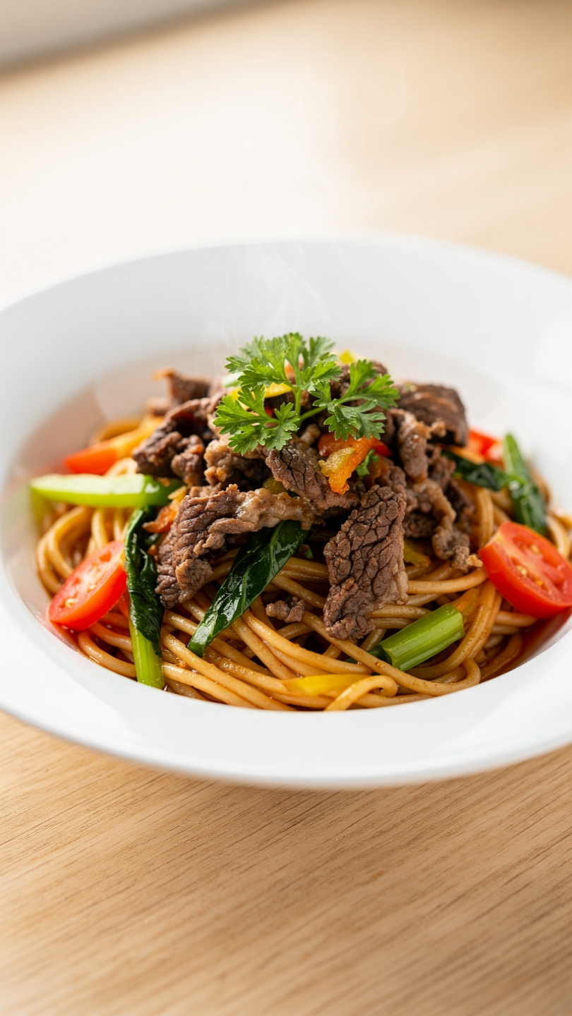 Beef and Noodles