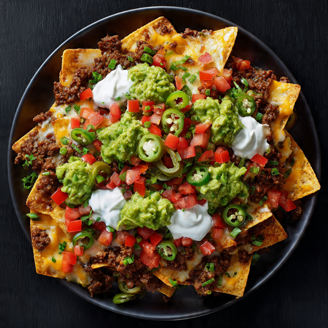 Beef Nachos Supreme