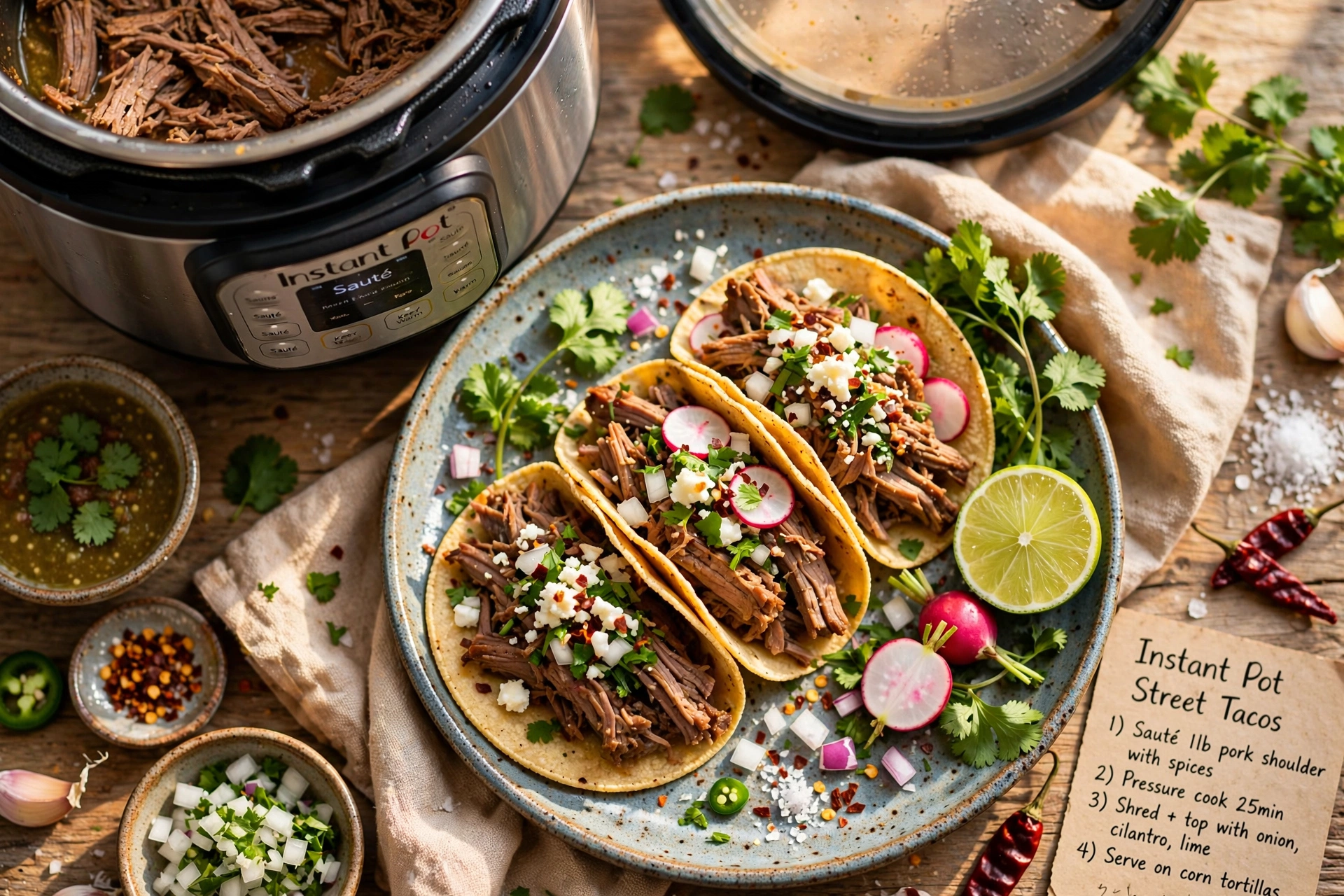 Instant Pot Street Tacos