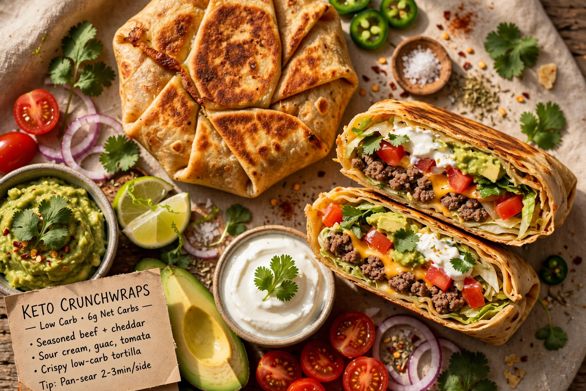 Keto Crunchwraps